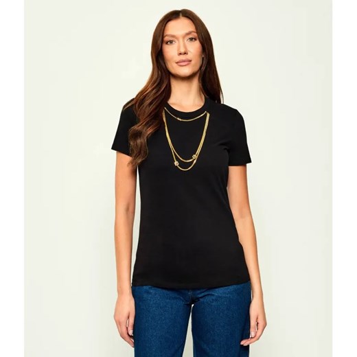 Elisabetta Franchi T-shirt | Slim Fit ze sklepu Gomez Fashion Store w kategorii Bluzki damskie - zdjęcie 184983886