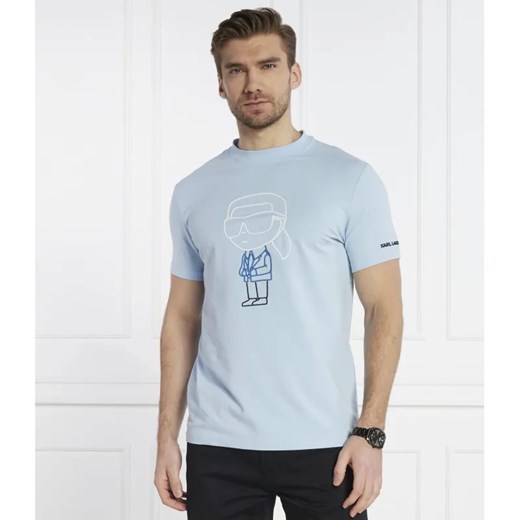 Karl Lagerfeld T-shirt | Regular Fit ze sklepu Gomez Fashion Store w kategorii T-shirty męskie - zdjęcie 184983986