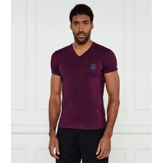 Versace T-shirt | Regular Fit | stretch ze sklepu Gomez Fashion Store w kategorii T-shirty męskie - zdjęcie 184984048