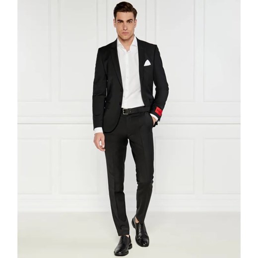 HUGO Wełniany garnitur Arti/Hesten212X | Regular Fit ze sklepu Gomez Fashion Store w kategorii Garnitury męskie - zdjęcie 184984229