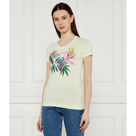 GUESS T-shirt | Slim Fit ze sklepu Gomez Fashion Store w kategorii Bluzki damskie - zdjęcie 184984239