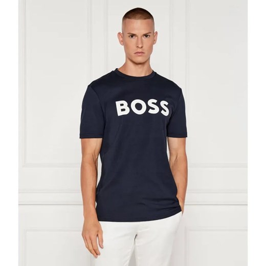 BOSS ORANGE T-shirt Thinking 1 | Regular Fit ze sklepu Gomez Fashion Store w kategorii T-shirty męskie - zdjęcie 184984485