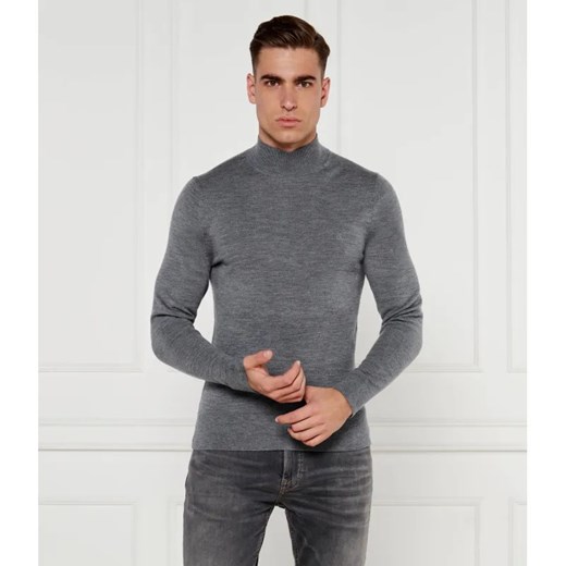 Calvin Klein Wełniany golf | Slim Fit ze sklepu Gomez Fashion Store w kategorii Swetry męskie - zdjęcie 184984567