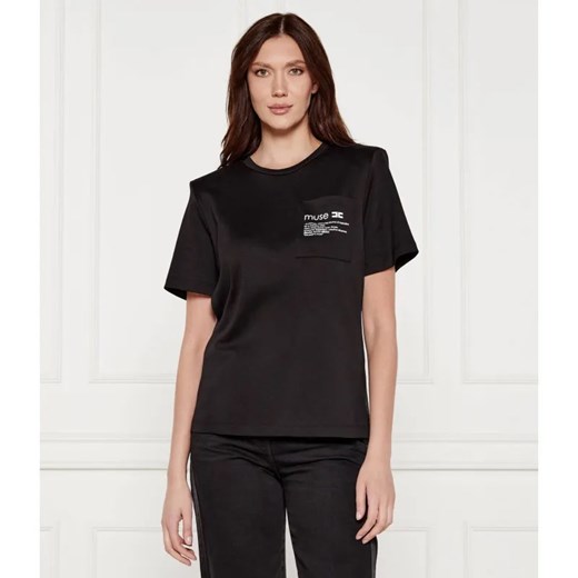 Elisabetta Franchi T-shirt | Slim Fit ze sklepu Gomez Fashion Store w kategorii Bluzki damskie - zdjęcie 184984597