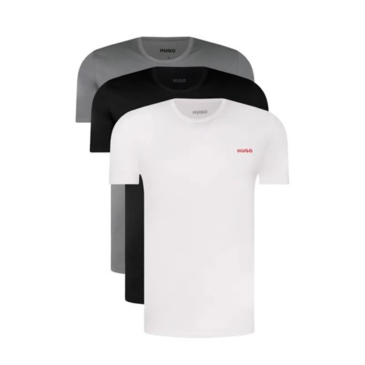 Hugo Bodywear T-shirt 3-pack | Regular Fit ze sklepu Gomez Fashion Store w kategorii T-shirty męskie - zdjęcie 184984649