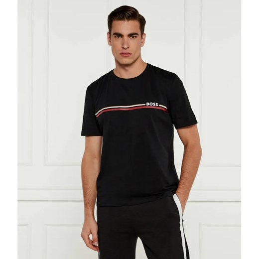 BOSS BLACK T-shirt Holiday | Regular Fit ze sklepu Gomez Fashion Store w kategorii T-shirty męskie - zdjęcie 184984677