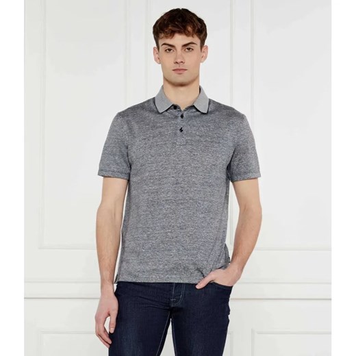 BOSS BLACK Polo H-Press 28 | Regular Fit | z dodatkiem lnu ze sklepu Gomez Fashion Store w kategorii T-shirty męskie - zdjęcie 184984678
