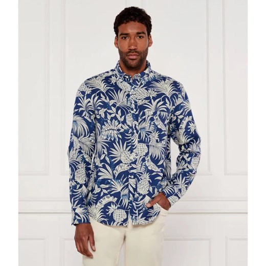 Gant Lniana koszula | Regular Fit ze sklepu Gomez Fashion Store w kategorii Koszule męskie - zdjęcie 184984825