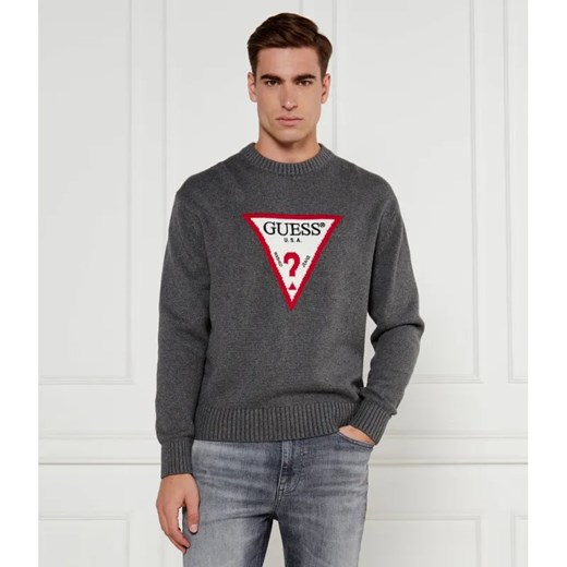 Guess Jeans Sweter | Regular Fit ze sklepu Gomez Fashion Store w kategorii Swetry męskie - zdjęcie 184984848