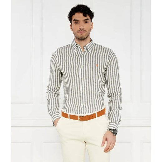 POLO RALPH LAUREN Lniana koszula | Custom fit ze sklepu Gomez Fashion Store w kategorii Koszule męskie - zdjęcie 184984879