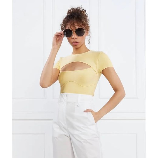 Patrizia Pepe Bluzka MAGLIA/KNIT | Slim Fit ze sklepu Gomez Fashion Store w kategorii Bluzki damskie - zdjęcie 184984937