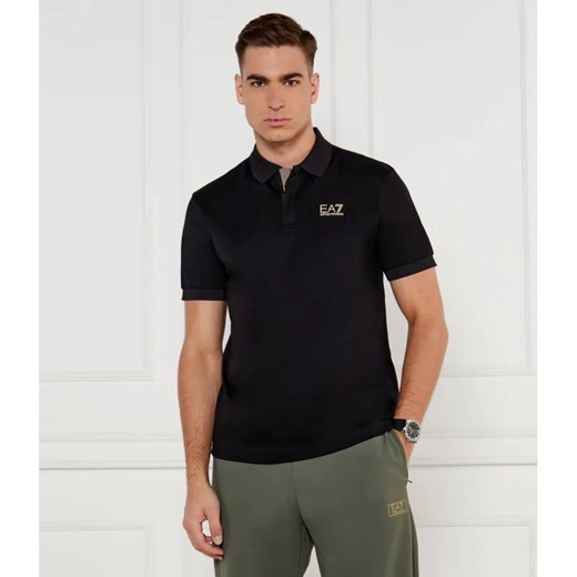 EA7 Polo | Regular Fit ze sklepu Gomez Fashion Store w kategorii T-shirty męskie - zdjęcie 184984959