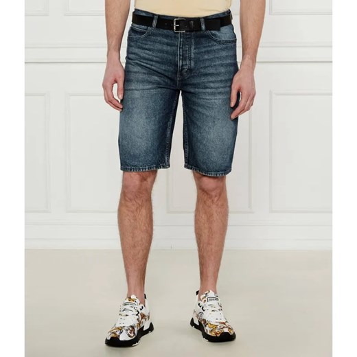 Hugo Blue Jeansowe szorty Skate | Regular Fit Hugo Blue 31 okazyjna cena Gomez Fashion Store