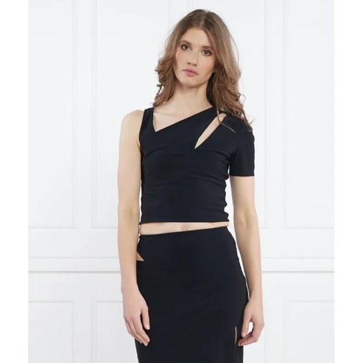 Patrizia Pepe Bluzka MAGLIA | Slim Fit ze sklepu Gomez Fashion Store w kategorii Bluzki damskie - zdjęcie 184985125