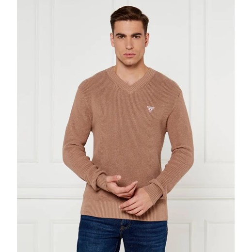 Guess Jeans Sweter | Regular Fit ze sklepu Gomez Fashion Store w kategorii Swetry męskie - zdjęcie 184985139