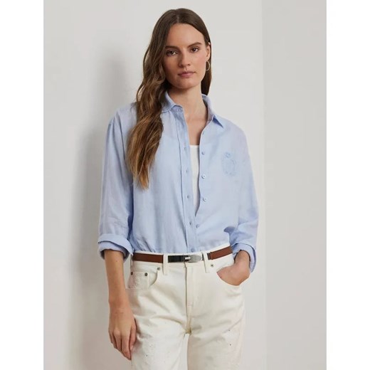LAUREN RALPH LAUREN Lniana koszula | Oversize fit ze sklepu Gomez Fashion Store w kategorii Koszule damskie - zdjęcie 184985186