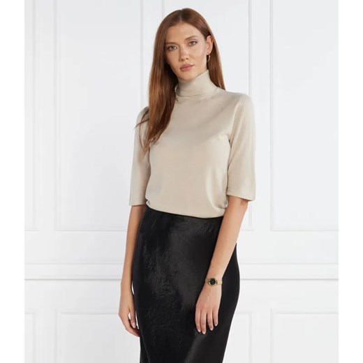 MM Wełniany golf | Regular Fit ze sklepu Gomez Fashion Store w kategorii Bluzki damskie - zdjęcie 184985235