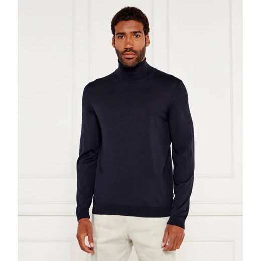BOSS BLACK Wełniany golf Musso-P | Slim Fit ze sklepu Gomez Fashion Store w kategorii Swetry męskie - zdjęcie 184985335