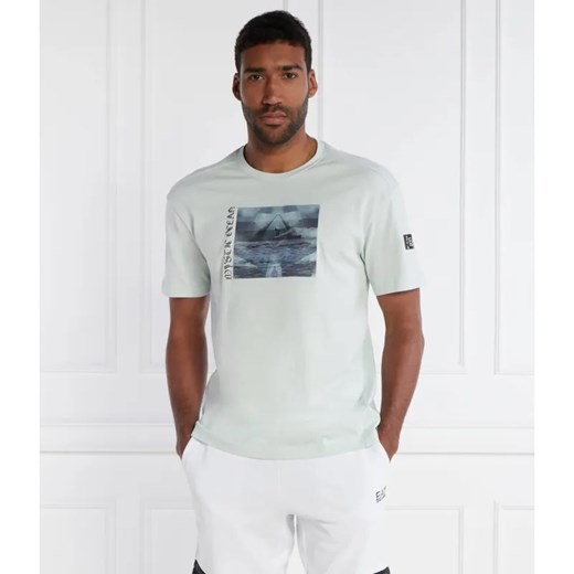 EA7 T-shirt | Regular Fit ze sklepu Gomez Fashion Store w kategorii T-shirty męskie - zdjęcie 184985365