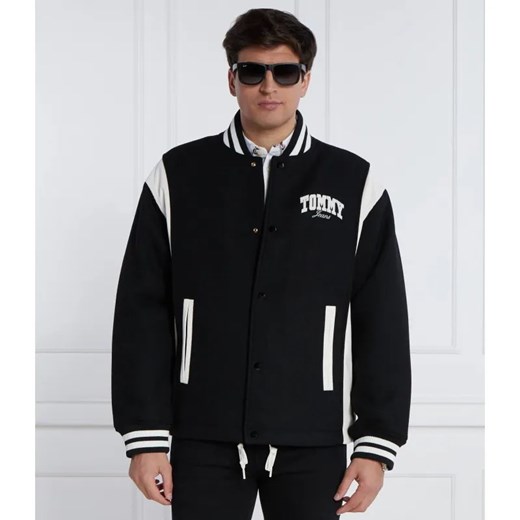 Tommy Jeans Kurtka bomber TJM LETTERMAN | Oversize fit ze sklepu Gomez Fashion Store w kategorii Kurtki męskie - zdjęcie 184985377