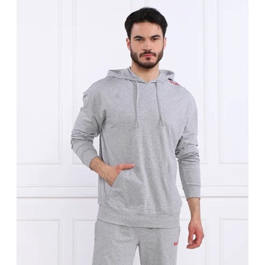 Hugo Bodywear Bluza Labelled Sweat Hood | Regular Fit ze sklepu Gomez Fashion Store w kategorii Bluzy męskie - zdjęcie 184985496