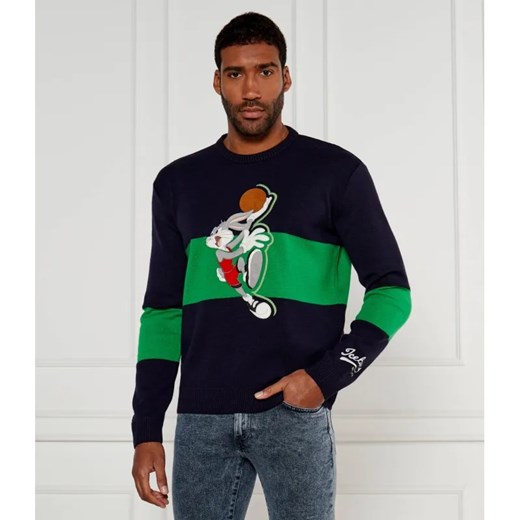 Iceberg Sweter Iceberg 50th Anniversary | Regular Fit | z dodatkiem wełny Iceberg M wyprzedaż Gomez Fashion Store