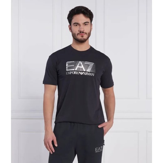 EA7 T-shirt | Regular Fit ze sklepu Gomez Fashion Store w kategorii T-shirty męskie - zdjęcie 184985585