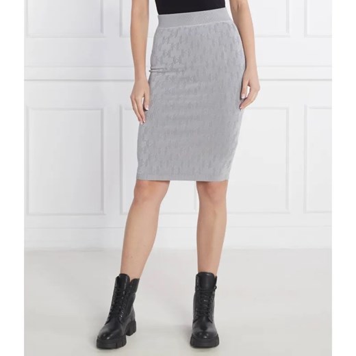 Karl Lagerfeld Spódnica MONOGRAM JACQUARD ze sklepu Gomez Fashion Store w kategorii Spódnice - zdjęcie 184985616