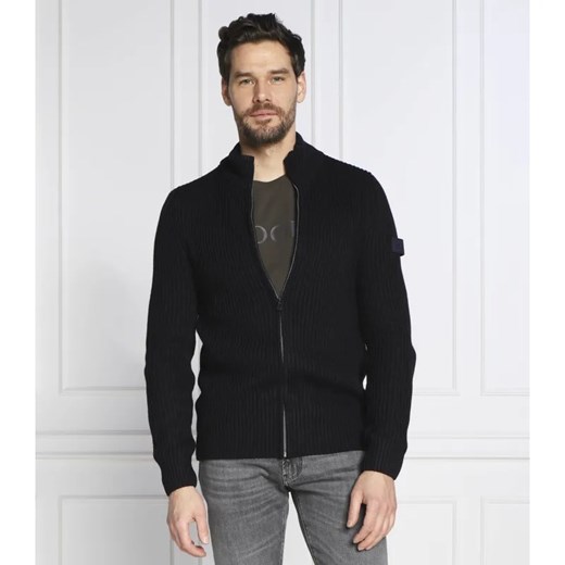 Joop! Kardigan | Regular Fit | z dodatkiem wełny ze sklepu Gomez Fashion Store w kategorii Swetry męskie - zdjęcie 184985638