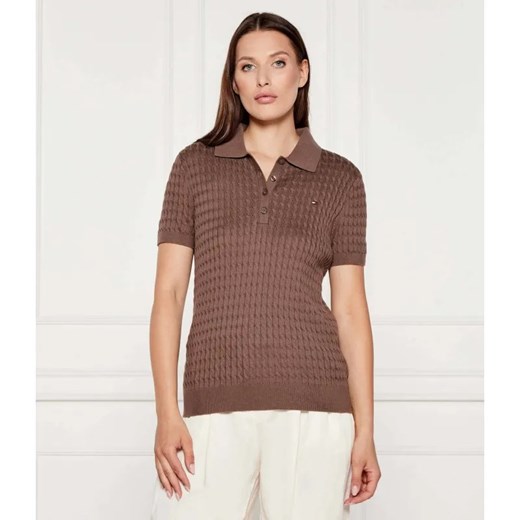 Tommy Hilfiger Polo | Regular Fit ze sklepu Gomez Fashion Store w kategorii Swetry damskie - zdjęcie 184985665