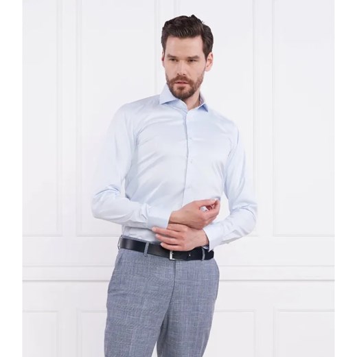 Emanuel Berg Koszula Harvard | Slim Fit | stretch ze sklepu Gomez Fashion Store w kategorii Koszule męskie - zdjęcie 184985726