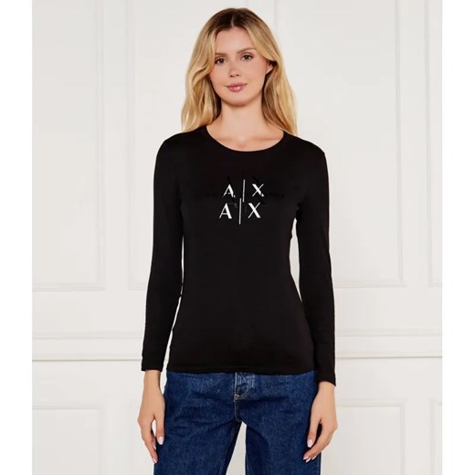 Armani Exchange Bluzka | Regular Fit ze sklepu Gomez Fashion Store w kategorii Bluzki damskie - zdjęcie 184985737
