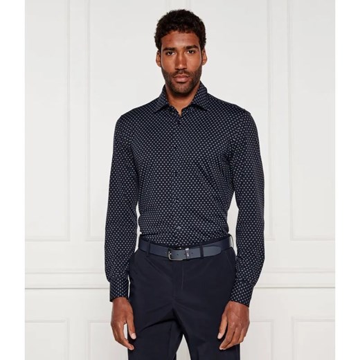 BOSS BLACK Koszula P-HANK-kent-C1-222 | Slim Fit ze sklepu Gomez Fashion Store w kategorii Koszule męskie - zdjęcie 184985755