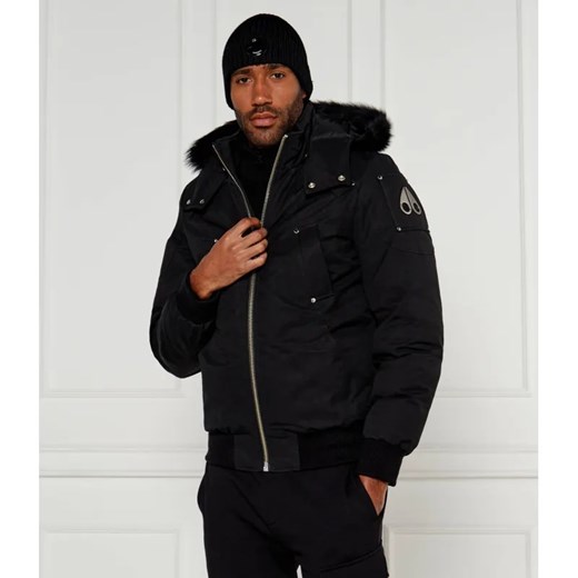 Moose Knuckles Puchowa kurtka bomber | Regular Fit ze sklepu Gomez Fashion Store w kategorii Kurtki męskie - zdjęcie 184985797