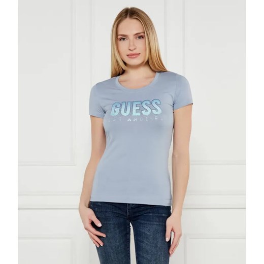 GUESS T-shirt | Slim Fit ze sklepu Gomez Fashion Store w kategorii Bluzki damskie - zdjęcie 184985826
