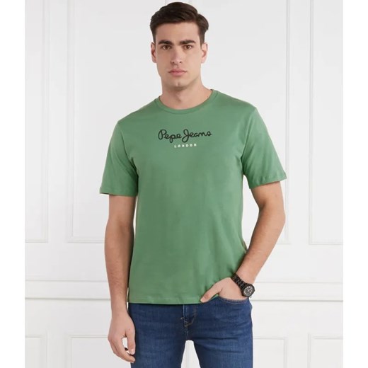 Pepe Jeans London T-shirt eggo | Regular Fit ze sklepu Gomez Fashion Store w kategorii T-shirty męskie - zdjęcie 184985829