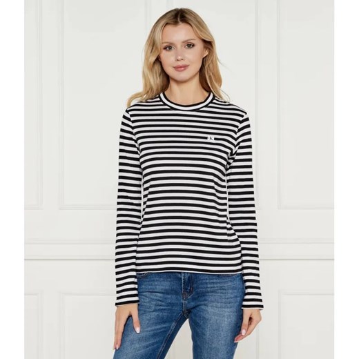 Calvin Klein Jeans Bluzka EMBRO | Regular Fit ze sklepu Gomez Fashion Store w kategorii Bluzki damskie - zdjęcie 184985867