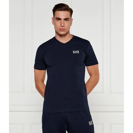 EA7 T-shirt | Regular Fit ze sklepu Gomez Fashion Store w kategorii T-shirty męskie - zdjęcie 184985949