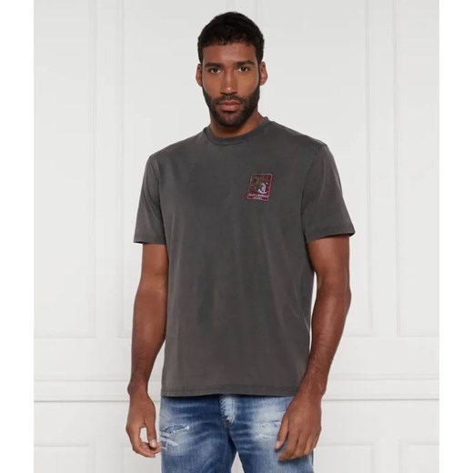 Just Cavalli T-shirt Run the risk | Regular Fit Just Cavalli XXL promocyjna cena Gomez Fashion Store