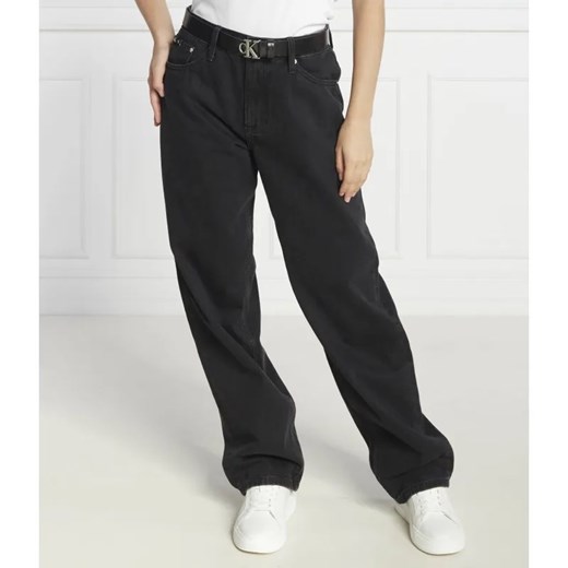 Calvin Klein Jeans Jeansy | Straight fit ze sklepu Gomez Fashion Store w kategorii Jeansy damskie - zdjęcie 184986019