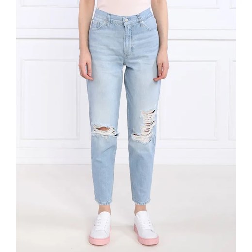 Calvin Klein Jeans Jeansy MOM JEAN ANKLE | Boyfriend fit ze sklepu Gomez Fashion Store w kategorii Jeansy damskie - zdjęcie 184986098