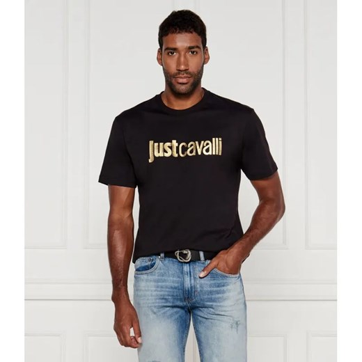 Just Cavalli T-shirt | Regular Fit ze sklepu Gomez Fashion Store w kategorii T-shirty męskie - zdjęcie 184986109