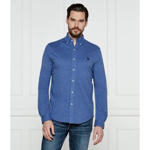POLO RALPH LAUREN Koszula | Regular Fit | pique ze sklepu Gomez Fashion Store w kategorii Koszule męskie - zdjęcie 184986119