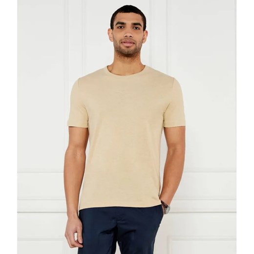 TIGER OF SWEDEN T-shirt OLAF L | Slim Fit | z dodatkiem lnu ze sklepu Gomez Fashion Store w kategorii T-shirty męskie - zdjęcie 184986207