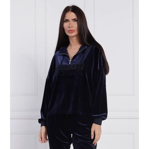 Armani Exchange Bluza | Regular Fit ze sklepu Gomez Fashion Store w kategorii Bluzy damskie - zdjęcie 184986216
