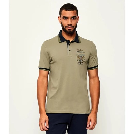 Aeronautica Militare Polo | Regular Fit ze sklepu Gomez Fashion Store w kategorii T-shirty męskie - zdjęcie 184986319