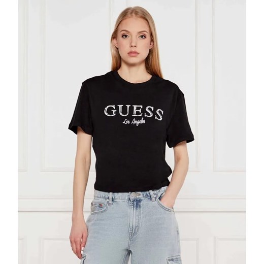 GUESS ACTIVE T-shirt CLEMATIS | Cropped Fit ze sklepu Gomez Fashion Store w kategorii Bluzki damskie - zdjęcie 184986325