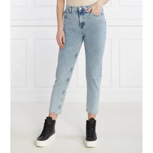 Tommy Jeans Jeansy IZZIE HGH SL ANK CG4114 | Slim Fit ze sklepu Gomez Fashion Store w kategorii Jeansy damskie - zdjęcie 184986437