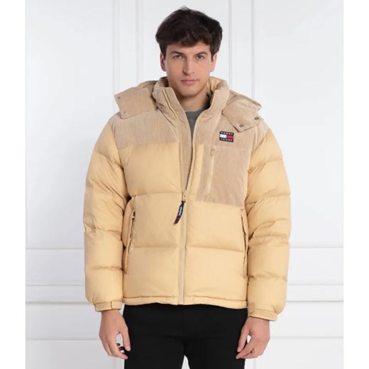 Tommy Jeans Puchowa kurtka TJM CORD MIX ALASKA PUFFER | Regular Fit ze sklepu Gomez Fashion Store w kategorii Kurtki męskie - zdjęcie 184986476