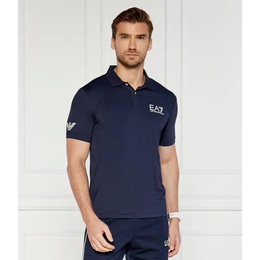 EA7 Polo | Regular Fit ze sklepu Gomez Fashion Store w kategorii T-shirty męskie - zdjęcie 184986708